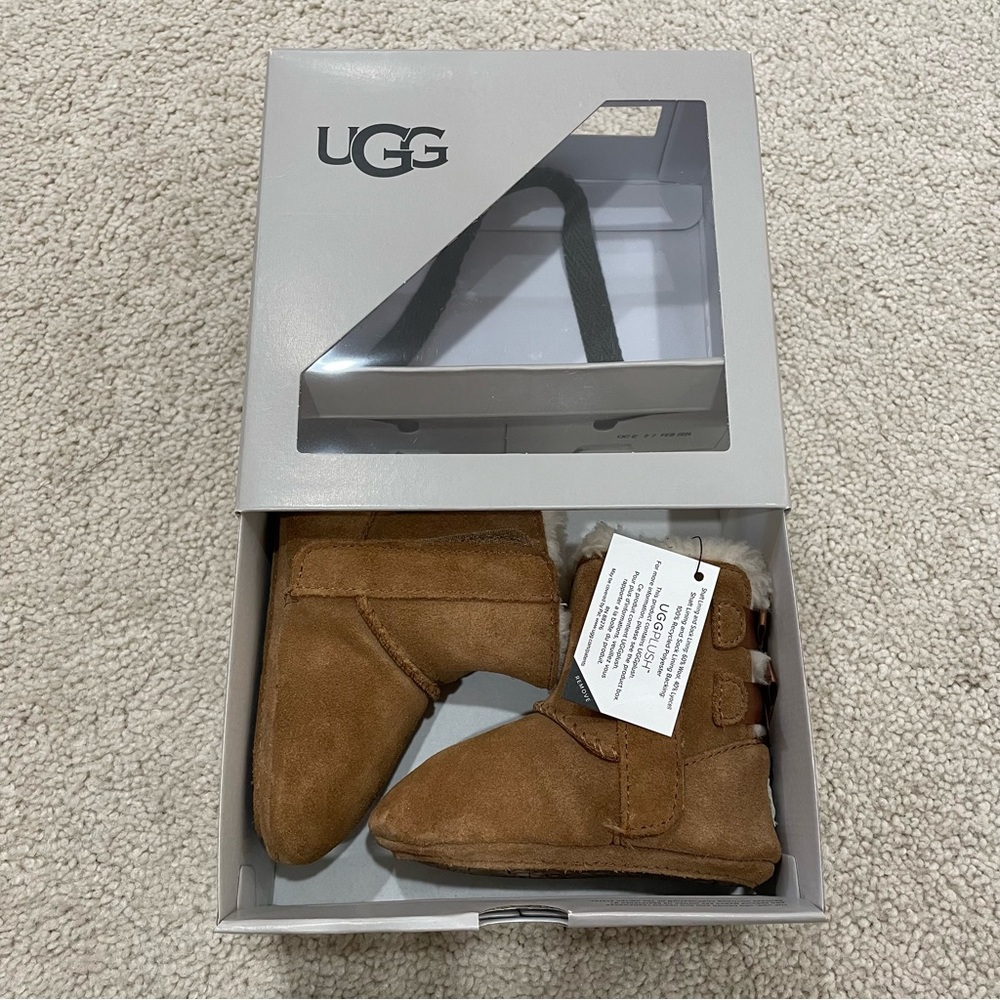 UGG Tan Baby Walker Booties